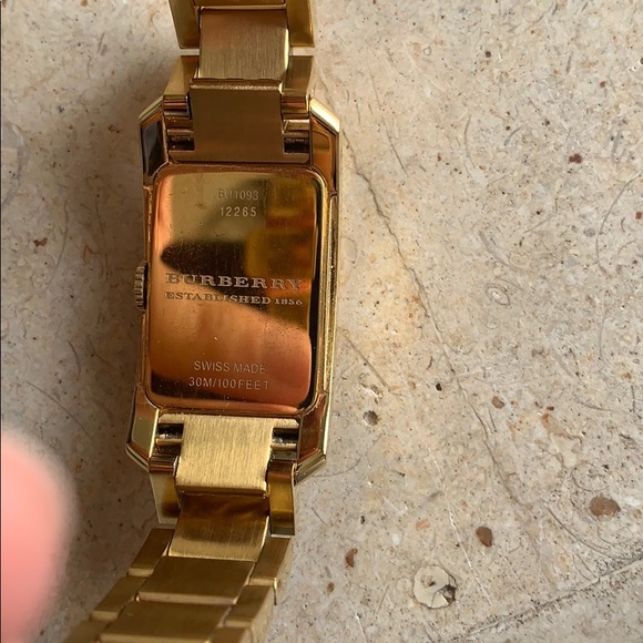Gold watch